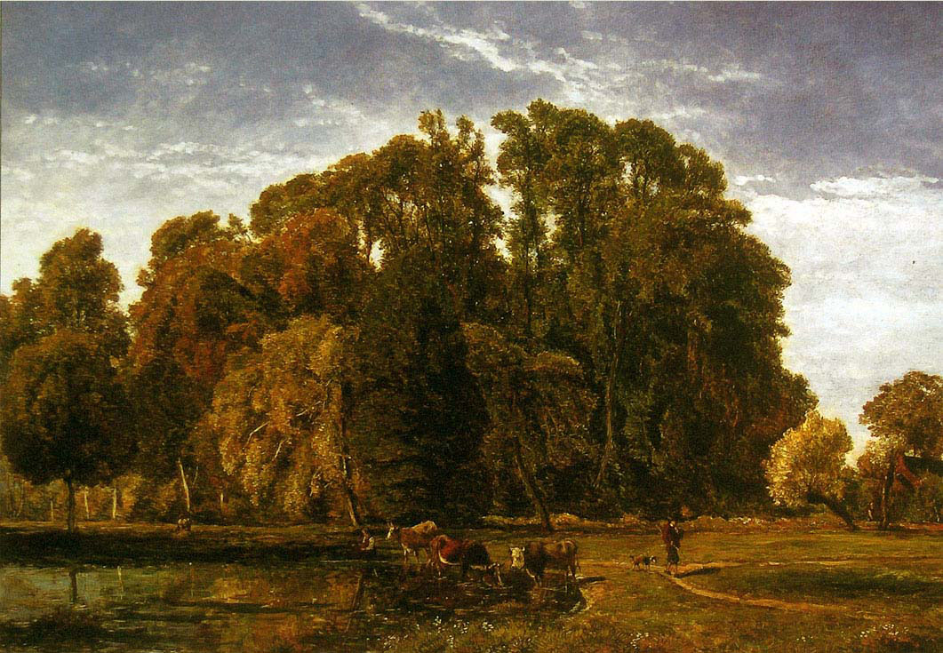 the lake at beloeil